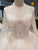 Modest 2019 Wedding Dresses Full Sleeve Lace Beaded Tulle Puffy Ruffles Ball Gown Bridal Dress