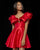 Black Satin Homecoming Dresses V-Neck Ruffles Sleeves 2018 Sexy Short Cocktail Dresses Mini Gowns