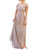 Sexy Cap Sleeve Prom Dresses 2020 Chiffon Long Party Gown