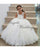 White Lace Flower Girls Dresses Ball Gown for Wedding Party 2021
