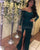 Lace Long Sleeve Mermaid Evening Dresses with Slit 2018