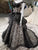 New Arrival 2018 Black Lace Evening Dresses with Cap Sleeves