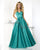 Elegant Long Prom Dresses Sweetheart Chapel Train 2018