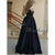 Prom Dresses 2020 Plunge V Neck Satin Long Party Gowns