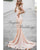Modest Pink Mermaid Prom Dresses Long Pagenat Gown
