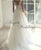 Real Photos 2019 Lace Tulle Wedding Dresses for Beach Tulle Ruffles Chapel Train