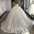 Off The Shoulder Lace Wedding Dresses with Appliques 2019 V-Neck Tulle Bridal Gowns