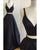 Two Pieces Prom Dresses Royal Blue Elastic Satin Ruffles Long Party Gowns 2018 Fashion