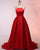 2018 Red Prom Dresses with Spaghetti Straps Sexy Long Prom Party Gowns New Arrival