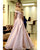 Simple Pink Satin Prom Dresses Off The Shoulder 2018 New Sexy A-line Prom Gowns Long