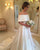 Simple Satin Wedding Dresses 2018 Fashion Cap Sleeve Modest Bridal Wedding Gowns