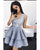 Sexy Black Lace Short Homecoming Dresses Freshman Satin Skirt Prom Party Gowns 2018 Fashion