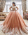 2018 Fashion Quinceanera Dresses Off The Shoulder Coral Tulle White Lace Ball Gowns Puffy Ruffles Sweet 16 Dress