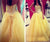 Lovely Yellow Tulle Puffy Ball Gown Quinceanera Dresses 2018 Sweet 16 Dresses Beaded Sequins Lace-up Back Vestidos De 15