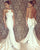 Sexy Backless Beige Evening Dresses Mermaid 2018 Sexy Evening Gowns Long Prom Dress