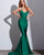 Sexy Green Mermaid Prom Dresses 2018 New Popular Silk Like Satin Prom Party Gowns Backless