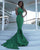 Sexy Mermaid Prom Dresses Halter Spandex Fabric Delicate Prom Party Gowns 2018 Evening Dress