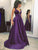 Sexy Plunge V-Neck Green Long Prom Dresses Sleeveless Satin Prom Gowns for Party Evening