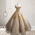 Glamorous Gradient Quinceanera Dresses Sequins Cap Sleeves Puffy Ruffles Ball Gown vestidos de quinceañera