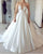 Sexy Ball Gown Wedding Dresses Satin 2019 Fashion Sweetheart Bridal Gowns with Ruffles
