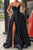 2019 Spaghetti Straps Prom Dresses with Split Side Sexy Burgundy Satin Prom Pageant Gowns