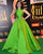 Fashion 2019 Green Satin Prom Dresses with O-Neck New Ball Gown Prom Gowns for Party