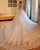 Luxury Cathedral Train Lace Wedding Dresses Ball Gowns 2019 V-Neck Bridal Gowns Half Sleeve