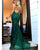 Sexy 2019 Burgundy Mermaid Prom Dresses with V-Neck Lace Prom Party Gowns Backless