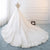 Sexy See Through Tulle Wedding Dress Beaded Appliques Lace Ball Gown Bridal Dress 2019
