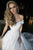 2019 Off The Shoulder Wedding Dresses Lace Appliques Fashion A-line Tulle Bridal Gowns