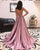 2019 Sexy Deep V-Neck Royal Blue Prom Dresses with Split Side Long Prom Party Gowns