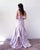 Sexy 2019 Mermaid Prom Dresses with Ruffles Sexy V-Neck Satin Prom Party Gowns
