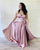 2019 Plus Size Satin Prom Dresses with V-Neck Long Prom Gowns Homecoming Dress Split