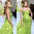 New Sexy Emerald Green Mermaid Prom Dresses V-Neck Beaded Long Prom Gowns with Full Beadings