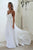 2019 Summer Beach Wedding Dresses Lace Appliques White Chiffon A-line Bridal Gowns