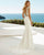 2019 Mermaid Satin Wedding Dresses Scoop Satin Beaded Bridal Gown Backless