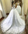 Elegant Lace Wedding Dresses Ball Gowns for Brides 2019 Fashion Bridal Gowns with Belt