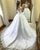 Elegant Lace Wedding Dresses Ball Gowns for Brides 2019 Fashion Bridal Gowns with Belt