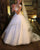 Sparkly Ball Gown Wedding Dress with Lace Appliques Beadings Elegant 2019 Bridal Gowns