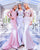Full Sleeve Lace Mermaid Bridesmaid Dresses Appliques 3D Flowers Sexy Long Party Gown