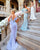 2019 Sexy Prom Dresses with Bow Lace Mermaid Long Homecoming Party Gown Backless
