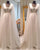 Bohmiean Wedding Dresses with Cape 2019 A-line Lace Chiffon Summer Country Wedding Gowns