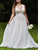 Plus Size Beach Wedding Dresses 2019 Sexy Sheer V-Neck Tulle A Line Bridal Gowns Vestidos