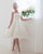 2019 Sexy Spaghetti Straps Short Lace Wedding Dresses Appliques Tulle A-line Bridal Gowns with Bow 2020
