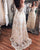 Sexy Beach Wedding Gowns Lace Appliques A Line Spaghetti Straps Backless Bohemian Bridal Gown 2020 new style