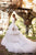 Elegant Satin Tulle Layer Skirts Celebration Wedding Dresses Ball Gowns Deep V-Neck Modest Bridal Gowns 2020