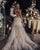 Romantic Wedding Dresses Tulle Skirts Sweetheart Lace Appliques Bodice Backless Wedding Gown
