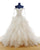 Elegant Tulle Layered Skirts Wedding Dresses Ball Gown Full Sleeve Lace Appliques Bridal Gown 2020