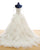 Elegant Tulle Layered Skirts Wedding Dresses Ball Gown Full Sleeve Lace Appliques Bridal Gown