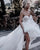 Fashion 2020 Summer Beach Wedding Dresses Sweetheart Lace 3D Flowers Bodice  A-line Organza Wedding Gown